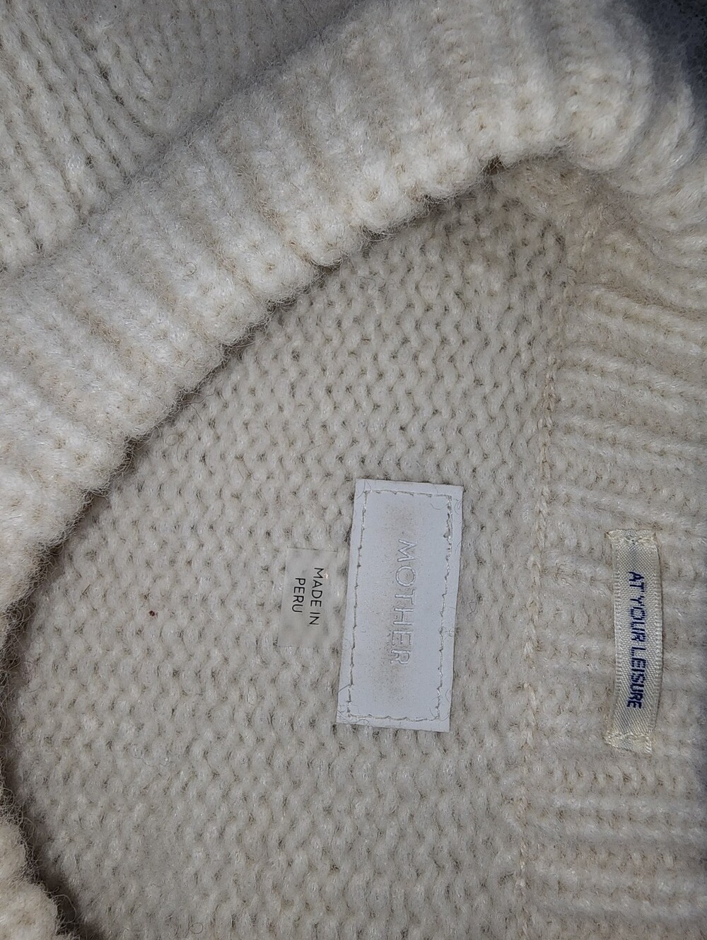 "The Boat Square Jumper" (Dream On Sweater) Alpaca Wool - Picture 10 of 12